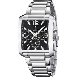 Herrer Festina F20635/4 Sort Sølv Ur