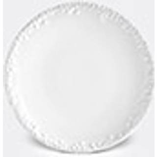 L'Objet Tableware - 'Mojave' dessert plate in white Porcelain