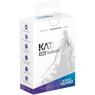 Ultimate Guard - Katana Sleeves Standard Size (100) Hvid