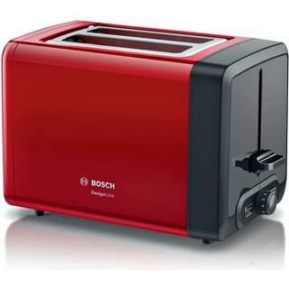 BOSCH Brødrister kompakt designline - rød