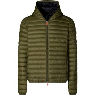 SAVE THE DUCK Herren Steppjacke grün unifarben - grün