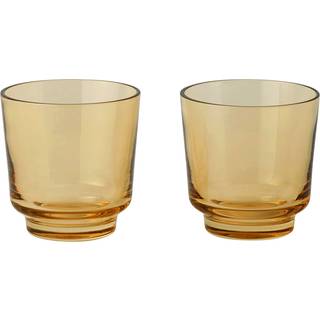 Muuto Raise glas 20 cl 2-pak Burnt orange
