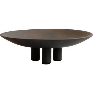 101 Copenhagen Decorative Objects - 'Duck' plate, mini in Coffee Ceramic