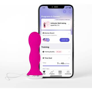 Perifit App Controlled Pelvic Floor Trainer Pink