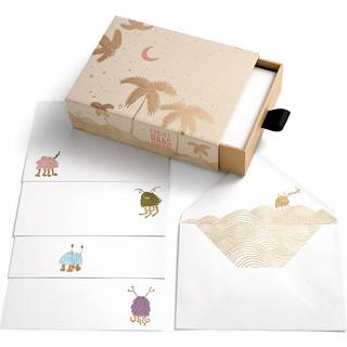 L'Objet Stationery - Stationary box, set of 12 in Multicolor paper
