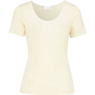 Damella Wool And Silk T-Shirt - Vanilla - 42