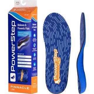 Powerstep -indl?gss?ler Pinnacle Low Arch Flat Feet Pain Relief Insole Low Arch Support Orthotic For Women and Men M6/W8