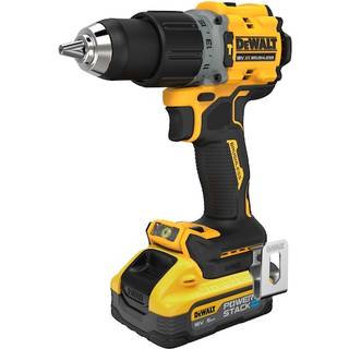 DeWALT 18V XR slagboremaskine inkl. 2 x5 ,0 Ah Powerstack batteri og lader +TSTAK