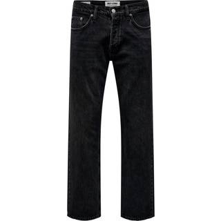 Only & Sons Edge Straight Fit 6985 Black Denim