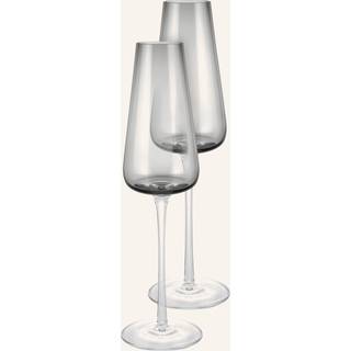 blomus Belo champagneglas 20 cl 2-pak Smoke