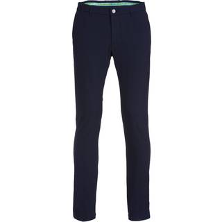 Alberto Golf Herren Golfhose blau Slim Fit