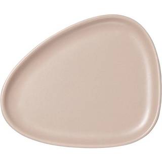 LIND DNA Curve Stoneware asiet 19x22 cm Sand