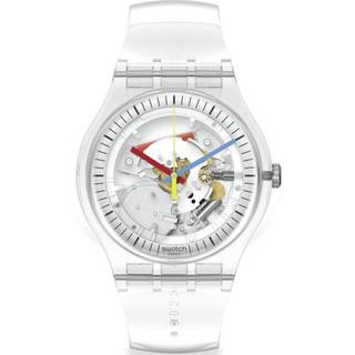 Swatch CLEARLY NEW GENT Transparent Dial Unisex Watch Watch SO29K100-S06