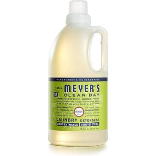 Fru. Meyer's Clean Day Liquid Vaskeri Detergent Bionedbrydeligt formel tilf?rt essentielle olier Lemon Verbena 64 oz (64 belastninger)