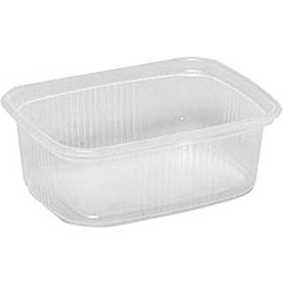 Salatbæger rektangulært 125 ml, 100 stk 108x81x26 mm Genanvendeligt PP