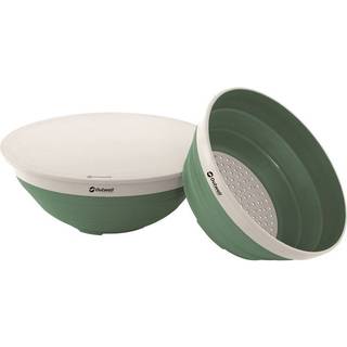 Outwell Collaps Bowl & Colander Set Shadow Green - Skål