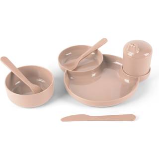 Dantoy Tiny Bio Dinner Giftset spisesæt Nude