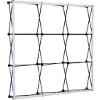 Twin Pop-Up væg - 2,25 meter x 2,25 meter sort