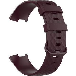 Urrem Fitbit Charge4 / Charge3 S Rosewood/brun