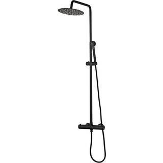 Danbad brusesystem med Rainshower, Ø250 mm, mat sort