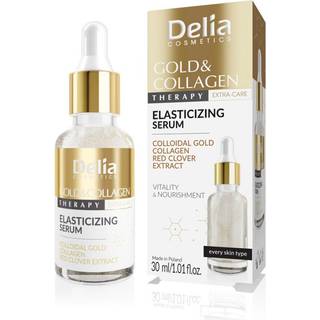 Delia Cosmetics Gold & Collagen Therapy Serum øger hudens elasticitet 30 ml - 30 ml