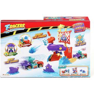 T-Racers piratangreb-set med hajer