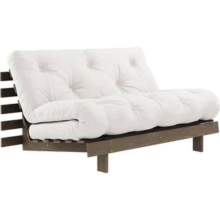 Roots 140 Sovesofa Fra Karup Design i Massiv FSC Fyrretræ | Japandi - Carob Brown - 701 Natur
