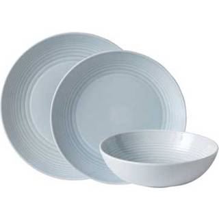 Royal Doulton Maze Sæt 12 Dele - Service & Startsæt Stentøj Blå - GRMZBL22417