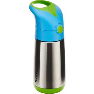 B.Box Thermos termoflaske med sugerør Blue 350 ml - 350 ml