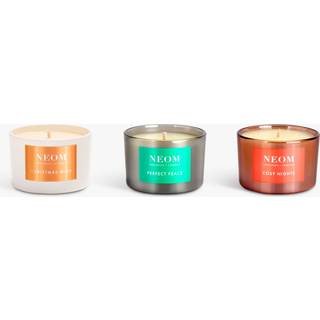 Neom Organics London - Wellbeing Wishes Candle Trio - The Wellbeing Wishes Candle Trio - For Women