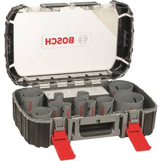 Bosch Hulsavvsæt med 17 dele, HSS-bimetal, universal