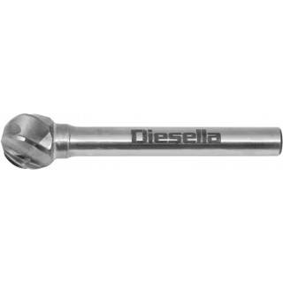 Fræsestift HM Ø6x5,4 mm form D (Alu. Cut) med Ø6 mm skaft