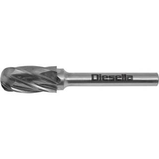 DIESELLA Fræsestift HM Ø6x18 mm form C (Alu. Cut) med Ø6 mm skaft