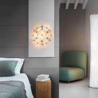 SLAMP La Vie Væg/Loftlampe Mini Amber