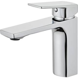 Danbad håndvaskarmatur med push-open bundventil, krom look