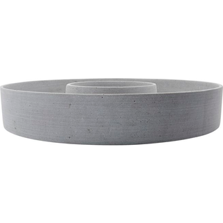 House Doctor The Ring lysestage til bloklys Ø45 cm Beton