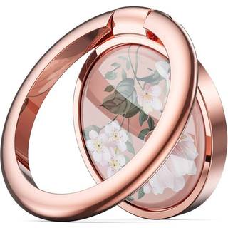 Smartphone Finger Ring fra Tech-Protect m. 3M Klister - Magnetisk - Flower Rose