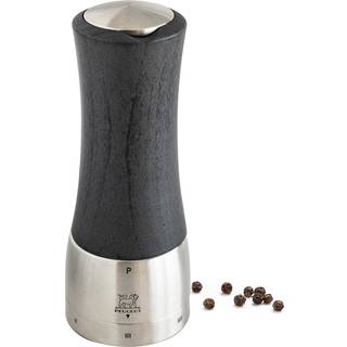 Peugeot Daman U'Select Pfeffermühle 16 cm Buchenholz graphit - Stahlmahlwerk - Grau,Silber