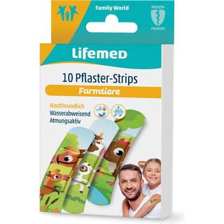 Lifemed Børneplaster 10 stk. Farm Animals