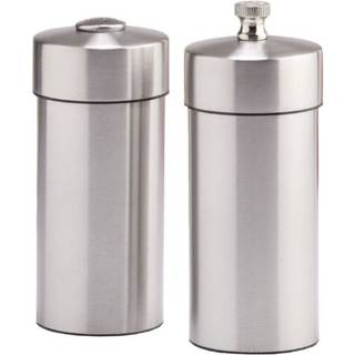 Chef Specialties 5,5 tommer Futura rustfri peberfabrik og salt shaker sæt