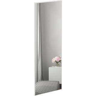Aflangt Spejl Med Sort Ramme - Minimalistisk Med Træramme - 40 x 120 Cm - Incado
