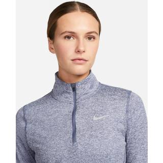 Nike Element Half-Zip Running Long Sleeve Women - Lilac, Grey, Size XL - lilac