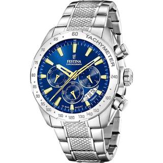 Stilfuld Herre Festina F20668/2 Sølv Ur