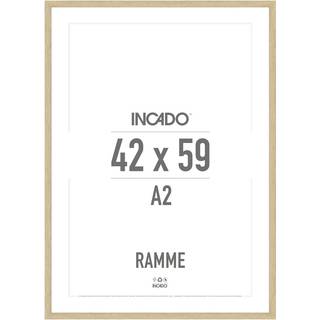 Træramme - Eg -  Str:42 x 59,4  / A2 Cm