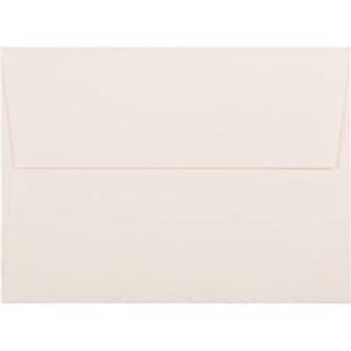 Jampapir A6 Strathmore Invitation Konvolutter - 4 3/4 x 6 1/2 - Natural White Wove - 50/Pack