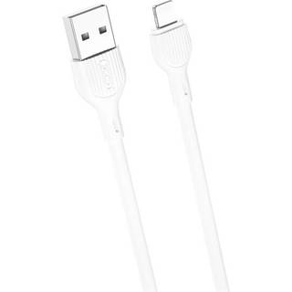 XO USB - iPhone 2,0m 2.1A - hvid