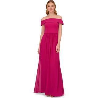 Adrianna Papell crepe chiffon kjole38