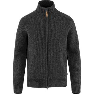 Fjällräven Övik Zip Cardigan Knit Men-dark grey-2XL