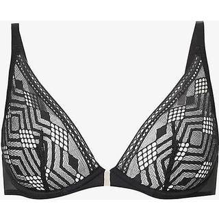 Passionata - Plunge t-shirt BH - ONDINE - Sort
