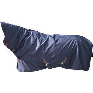 Kentucky - Turnout dækken med fleece, quick dry m. hals, navy, 0 gram - Navy / 145cm